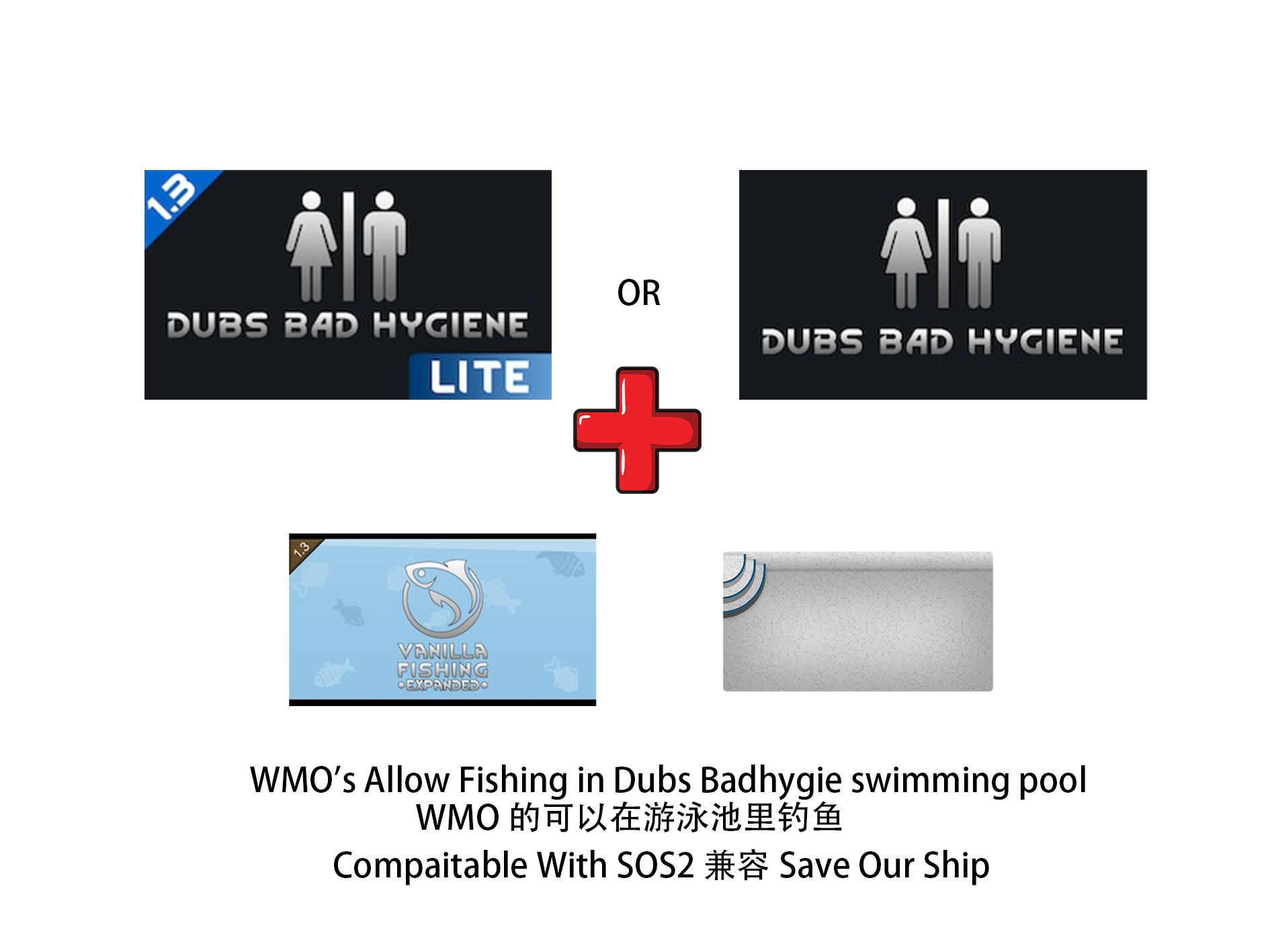 WMO's Allow Fishing in Dubs Badhygiene swimming pool