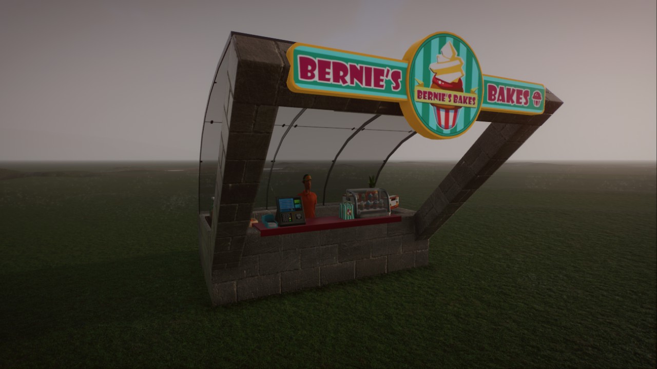 Bernie's Bakes Counter