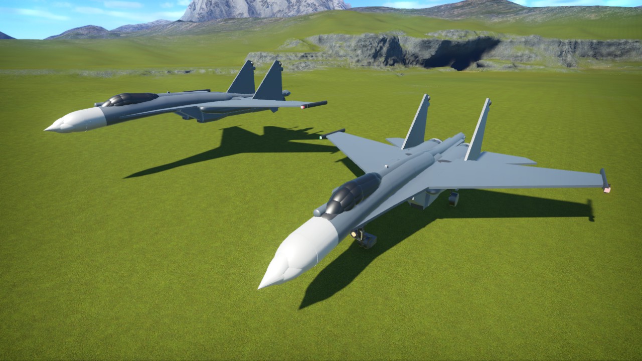 Su-35S Flanker-E (Flight/Landing Ver.)