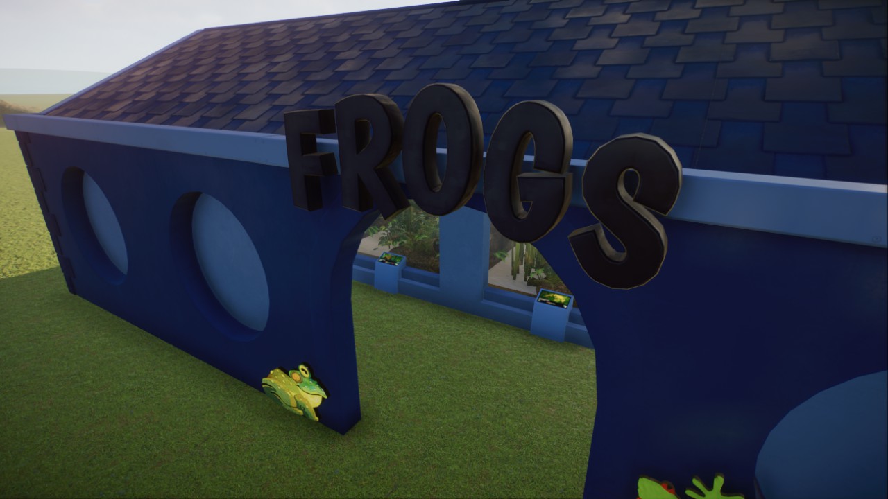 Colorful Frogs Exhibits