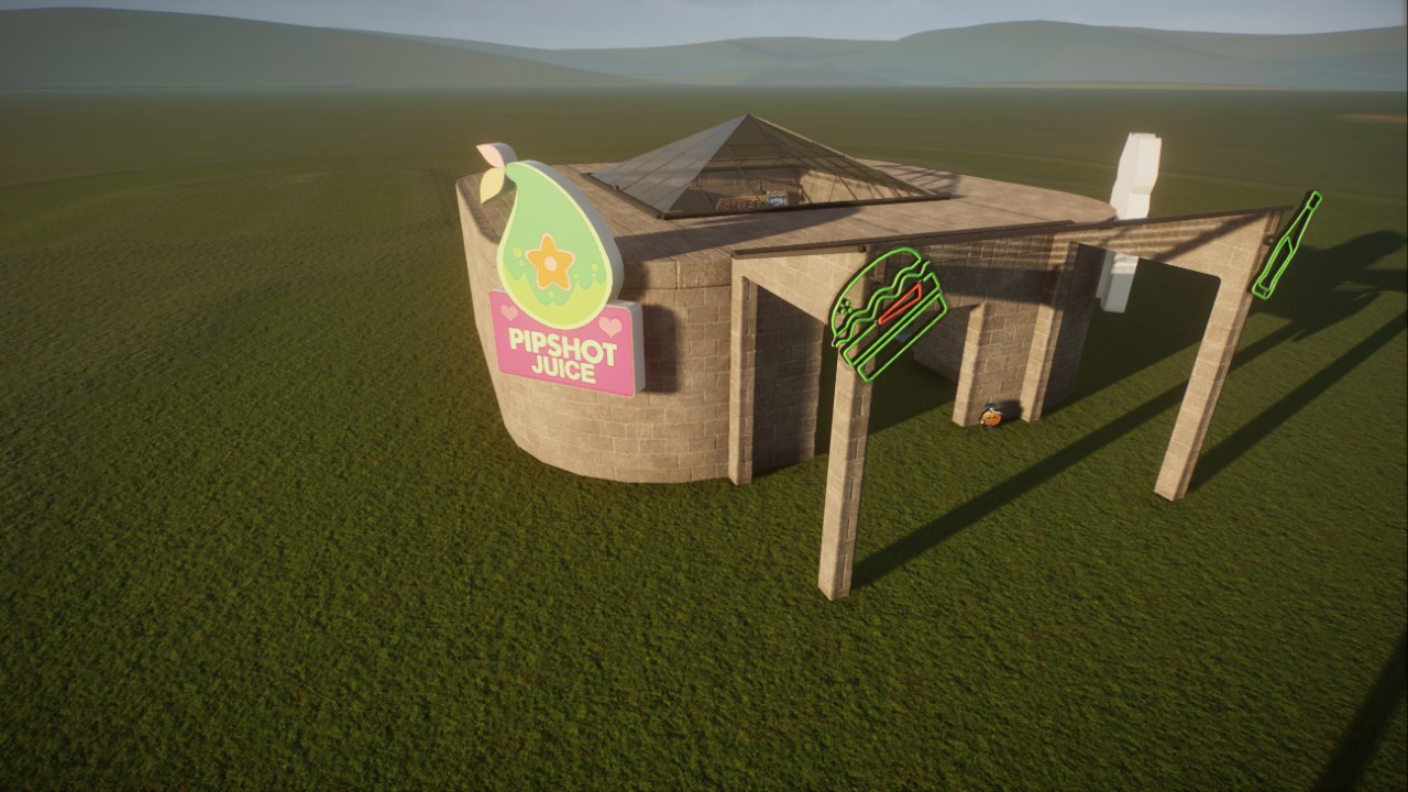 Modern Castle Food Court