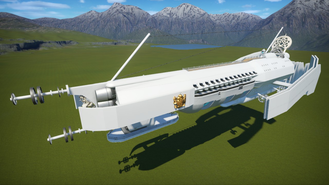 Fantasy Military Airship