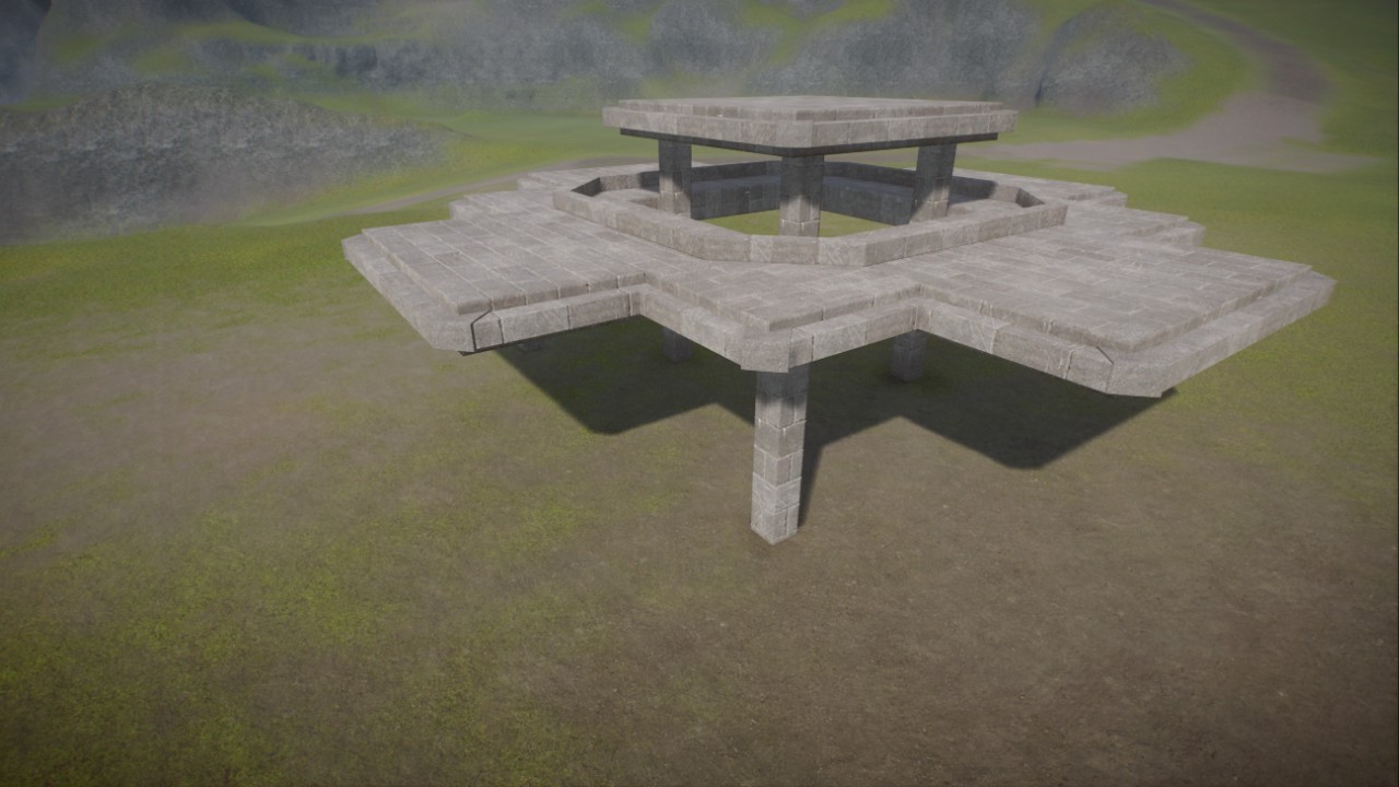 Breeze Block Early Game Shelter