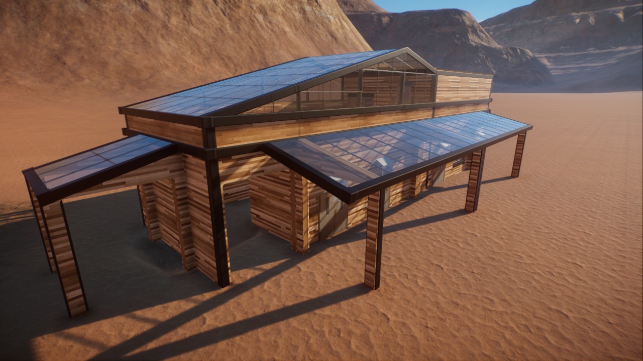 New World Modern Staff Buildings