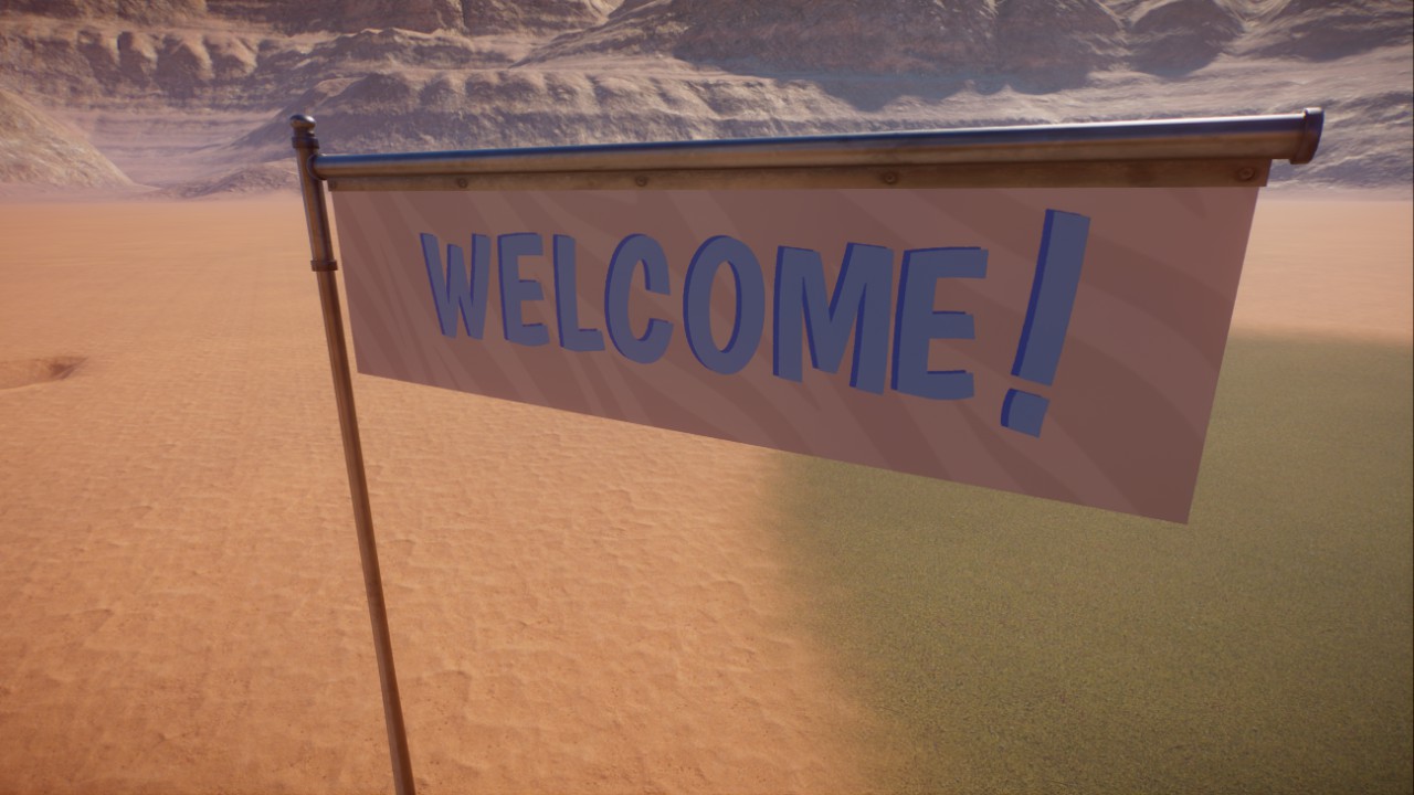 Welcome Banner