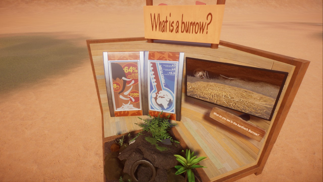What is a Burrow? Education Diorama