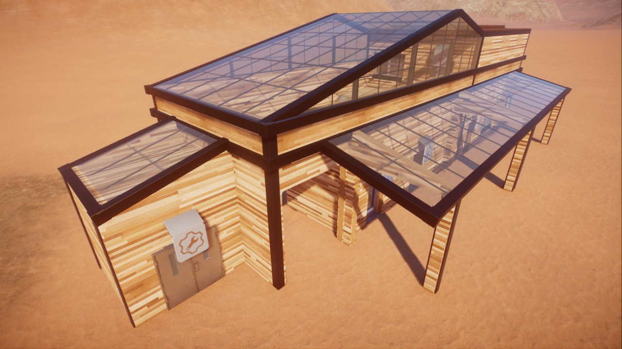 New Modern World Staff Building