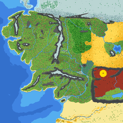 (Outdated) Middle Earth (with factions)