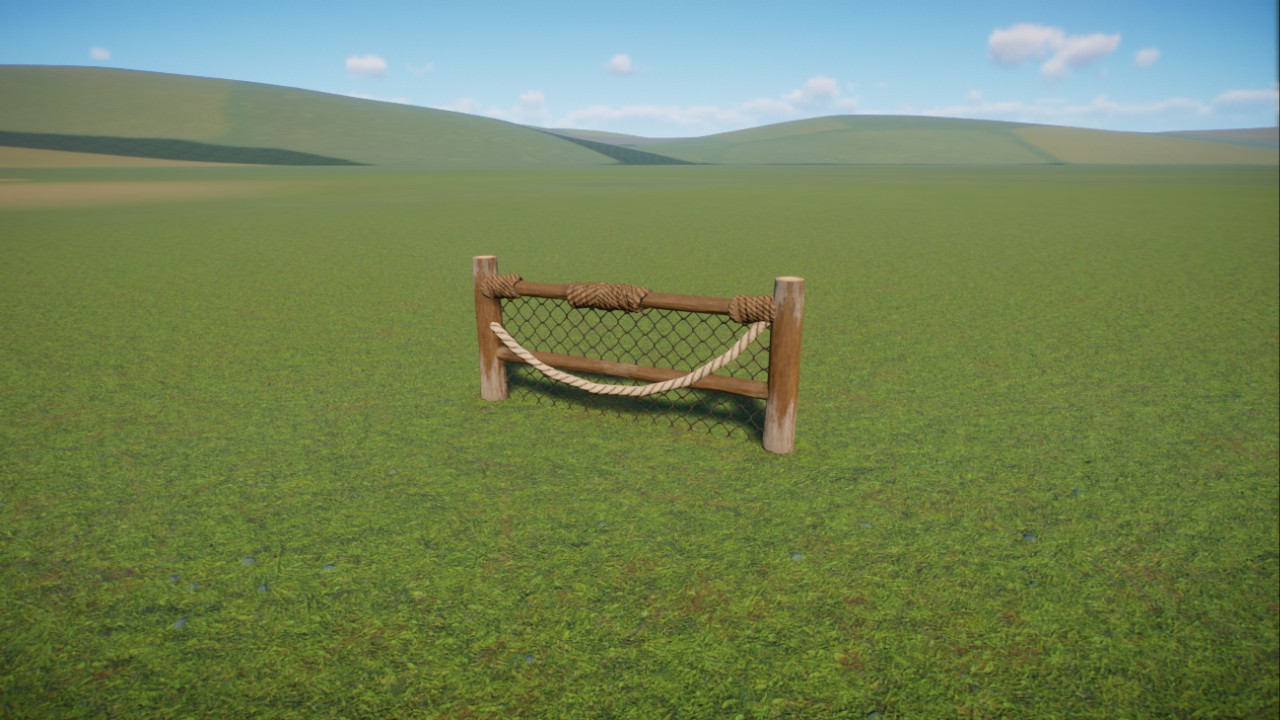 Rustic Wooden Fence