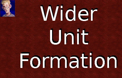 Wider Drag Unit Formation