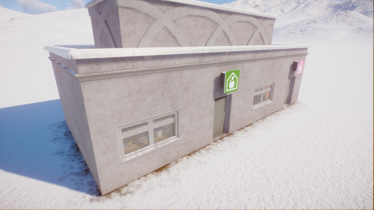 Stone Keeper Hut + Staff Room