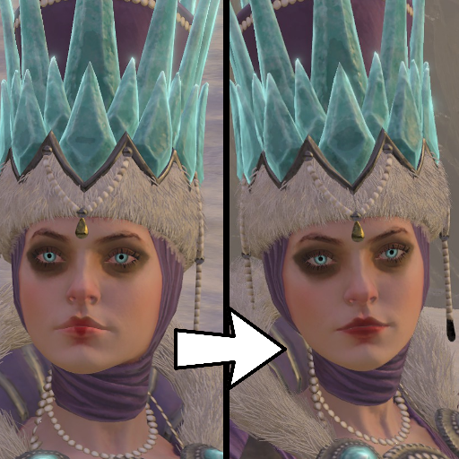Full Lipstick and Clear Eyes for Katarin