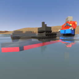 RC Battle ship