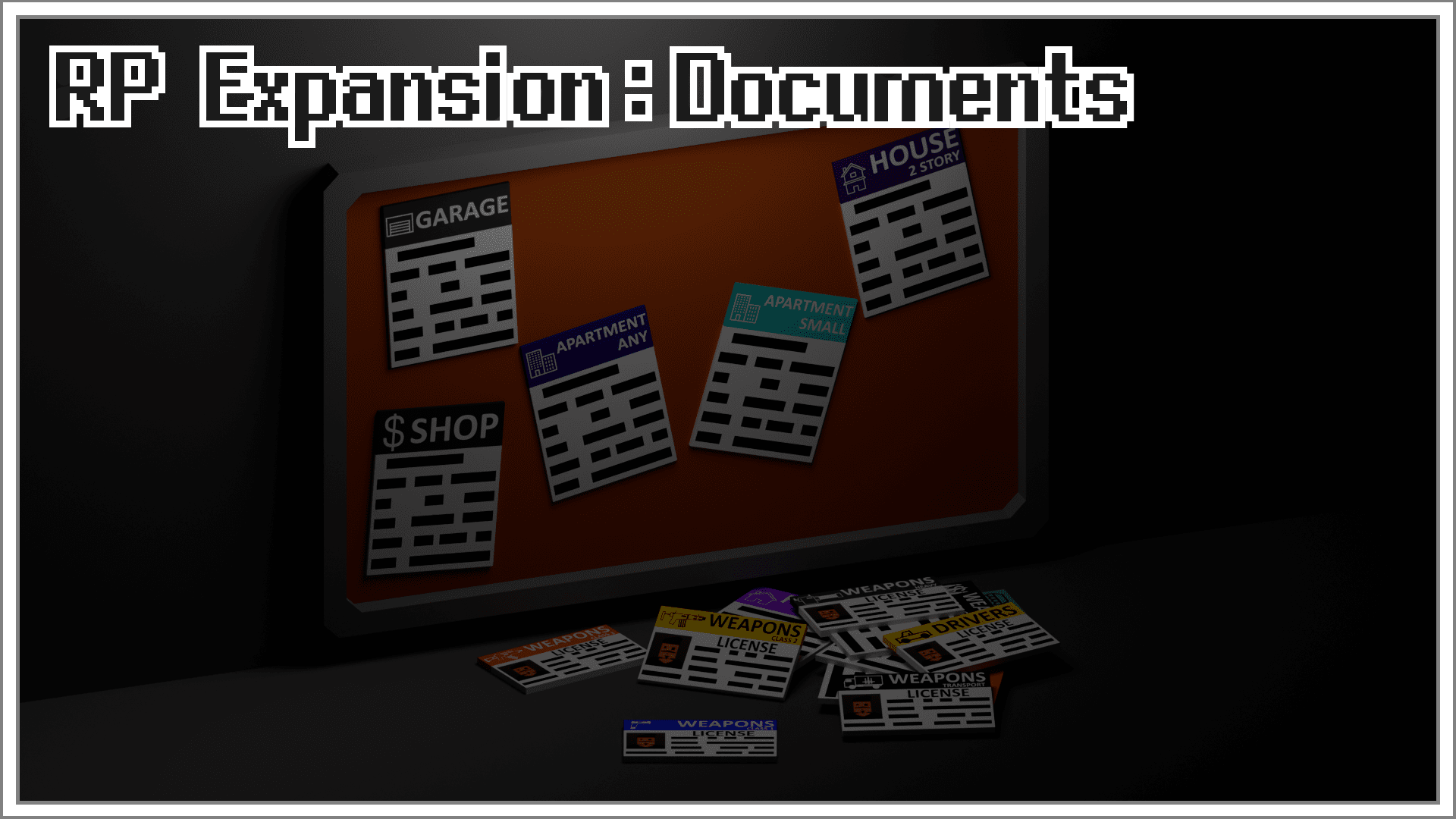 RP Expansion: Documents – Unturned Mod