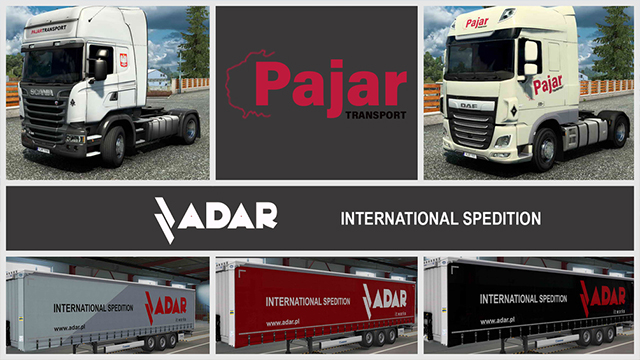 Combo skin Pajar Transport-Adar Spedition