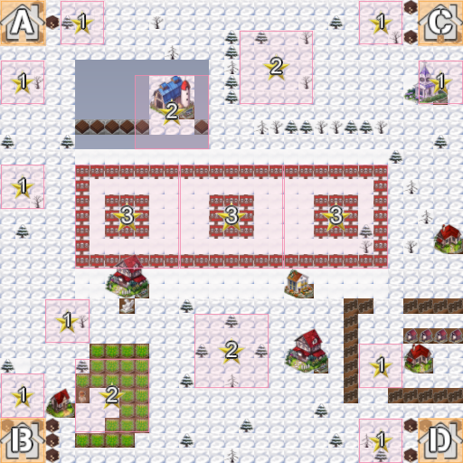 Winter village