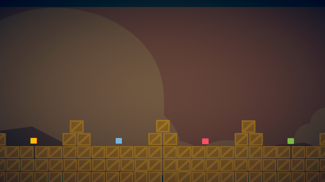 the crate wall