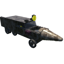 Spamton's Kromermobile - Battle Damaged