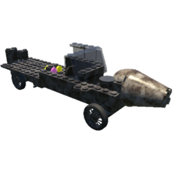 Spamton's Kromermobile - Battle Destroyed