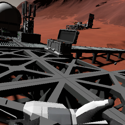 Pressurized Trader Landing Pad