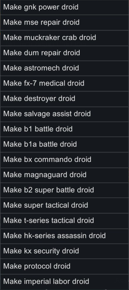Outer Rim - Droid name patch