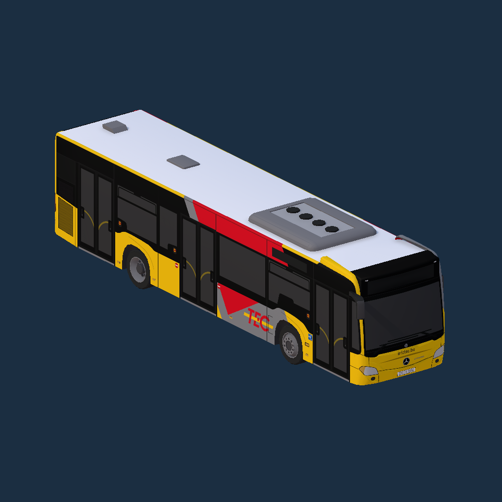 Mercedes-Benz Citaro C2 (3D) - TEC Infotec (Euro V)