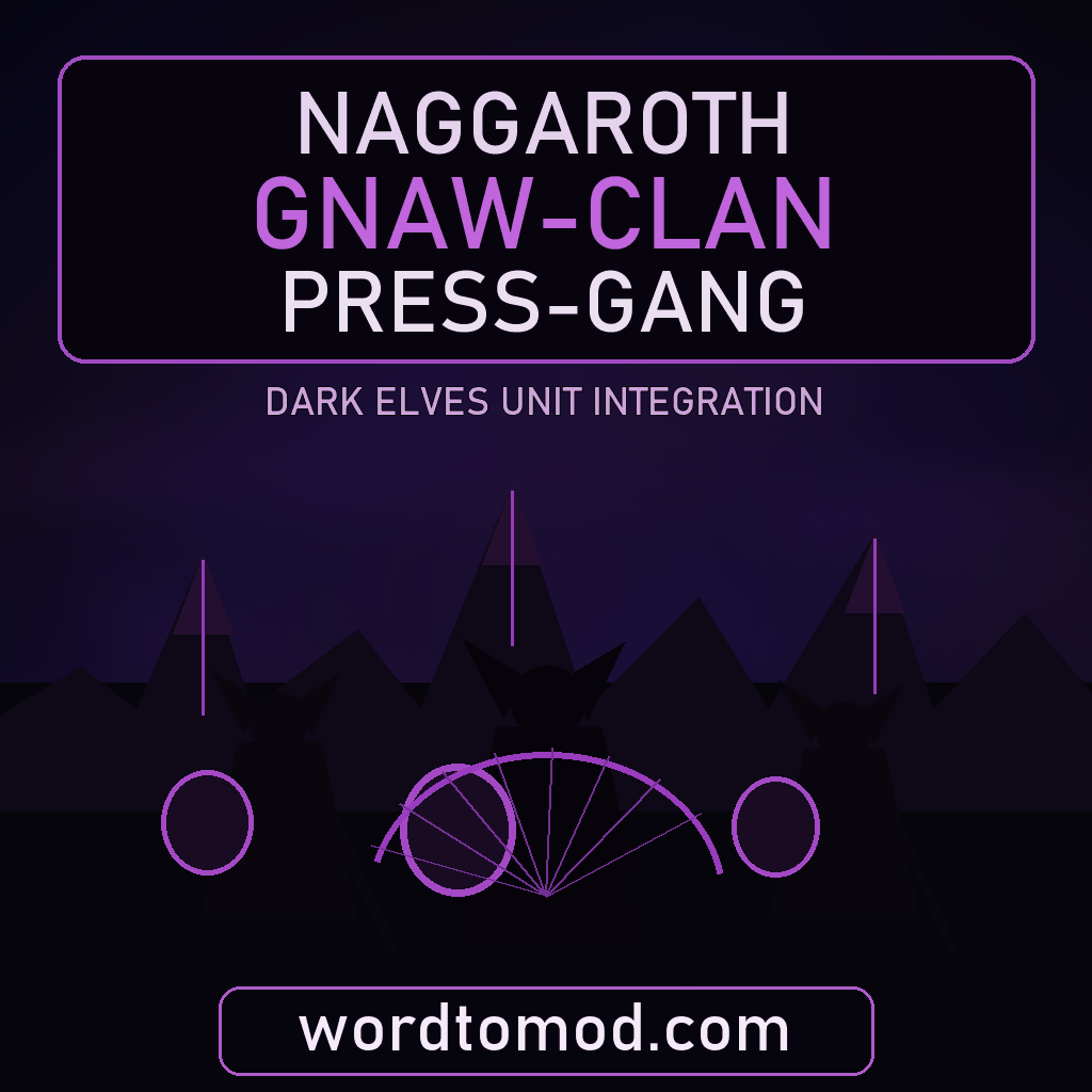 Naggaroth Gnaw-Clan Press-Gang for Dark Elves