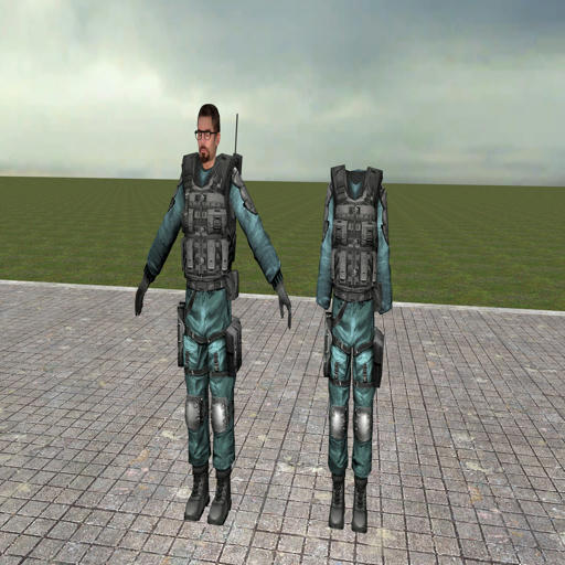 Gordon Freeman Tatical Outfits [Playermodel]