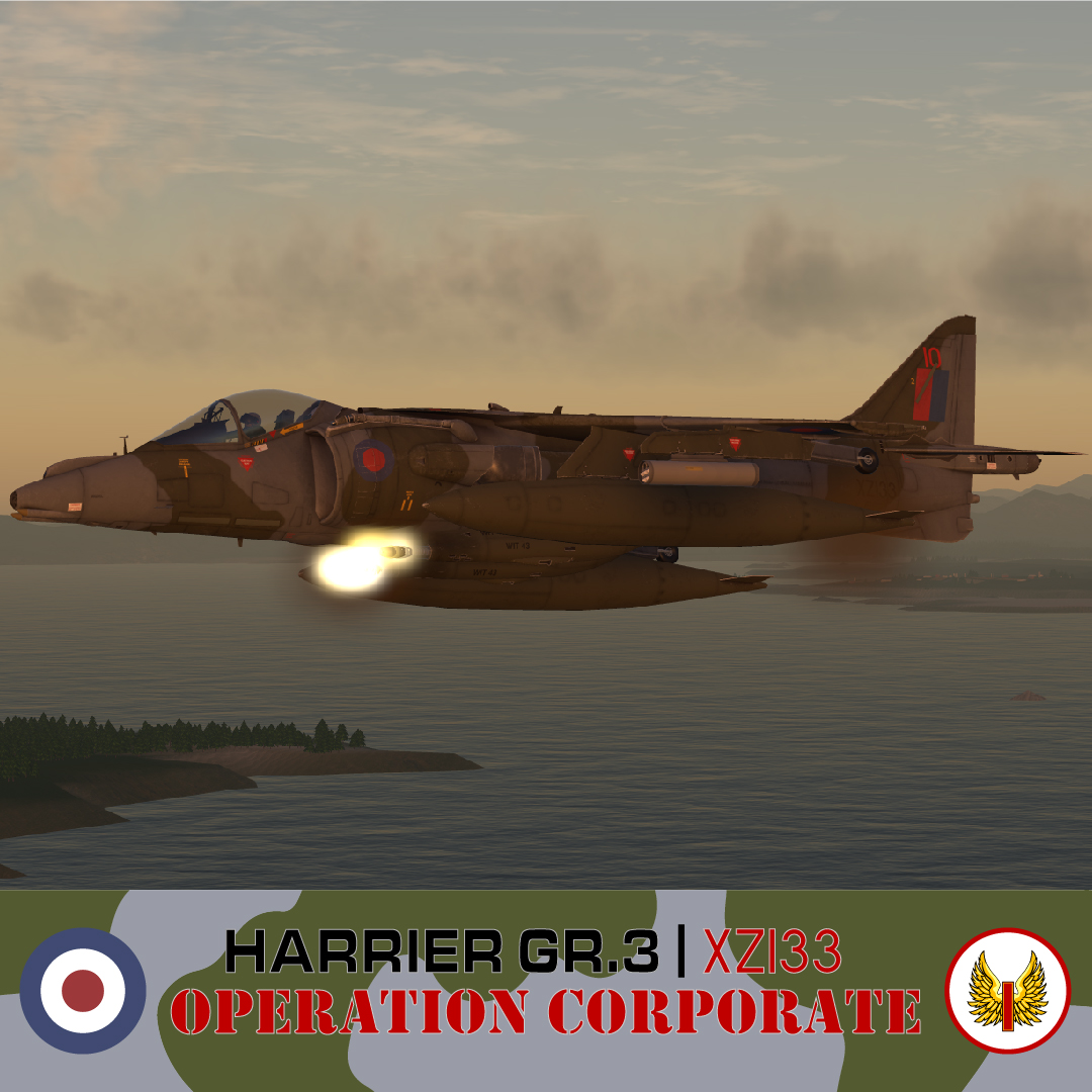 Harrier Gr.3 | XZ133 FKW 82’
