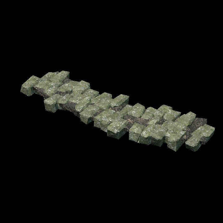 Jungle Ruins - path curve 1 C