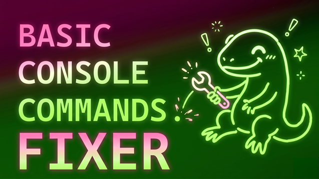 Basic Cheat Commands Fixer