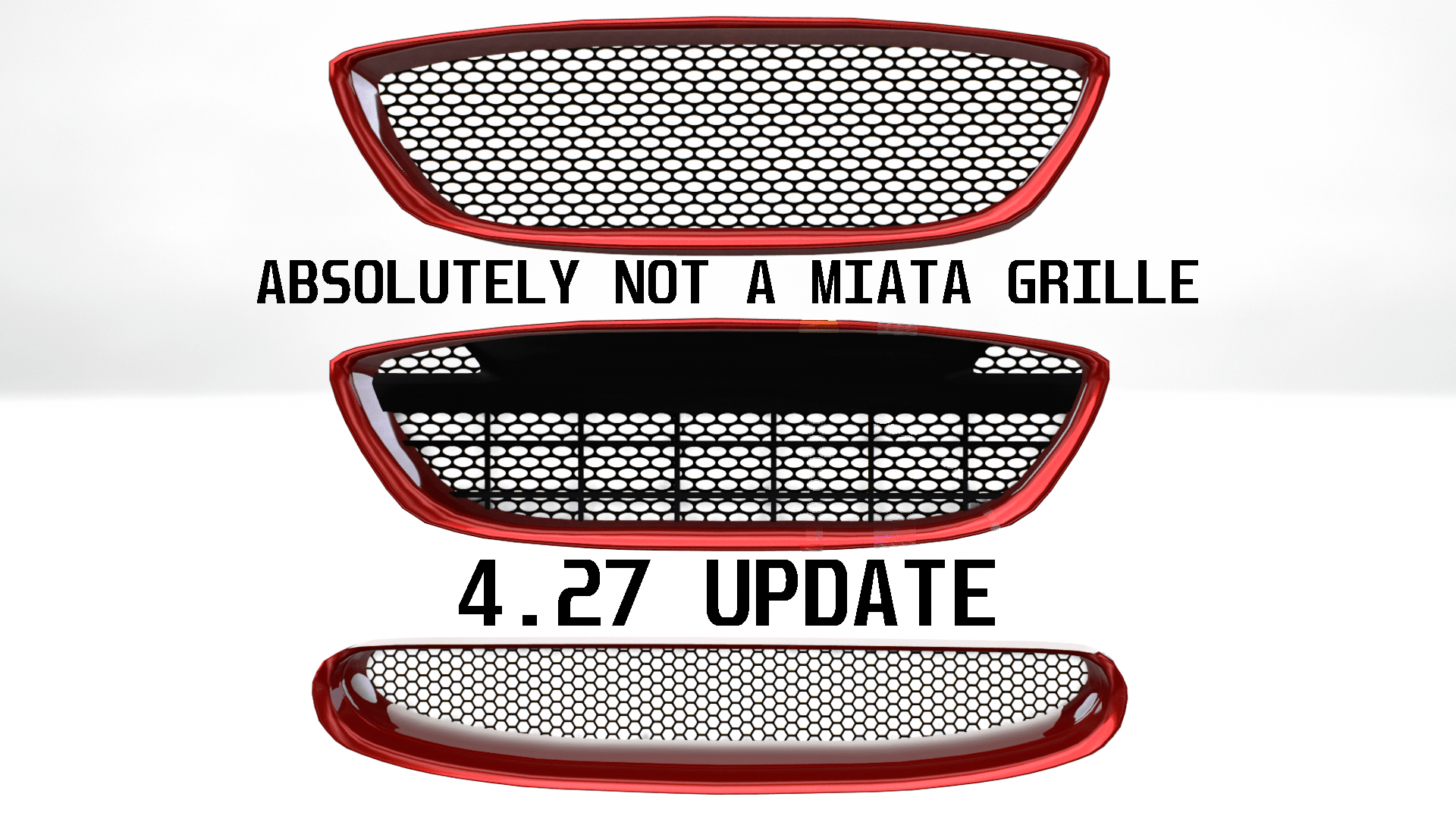 Swart's Not a Miata Grille (4.27)