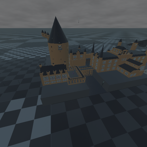 Harry Potter hogwarts with interior 9400 bricks