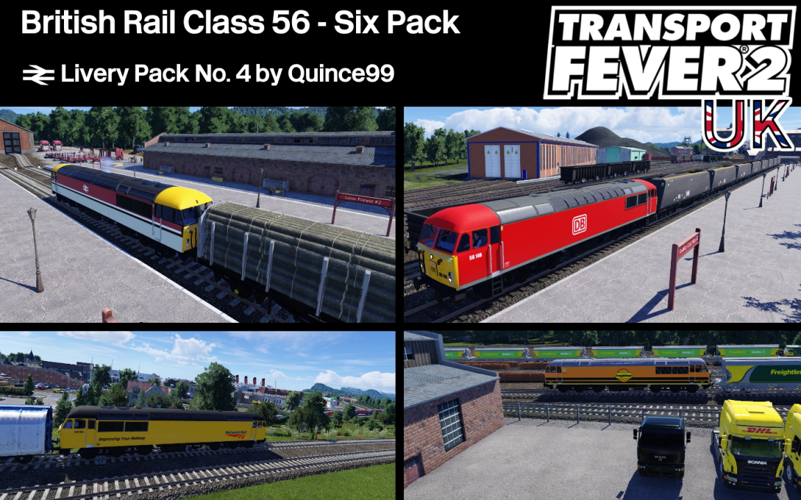 British Rail Class 56 (Livery Pack No. 4)