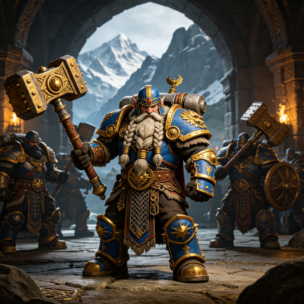 矮人铁锤勇士强化 / Dwarf Hammerers Enhancement