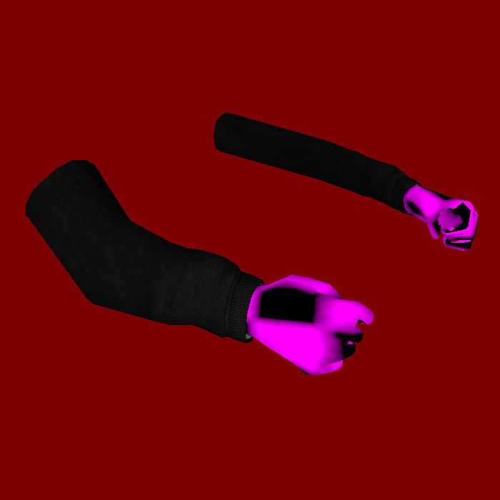 IoH Black sweater sleeves