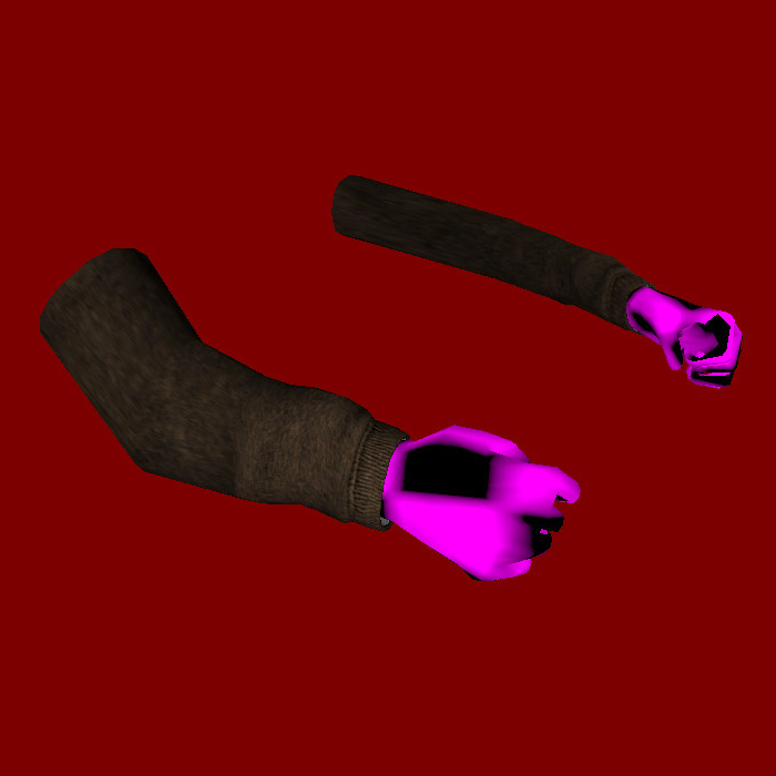 IoH Brown sweater sleeves