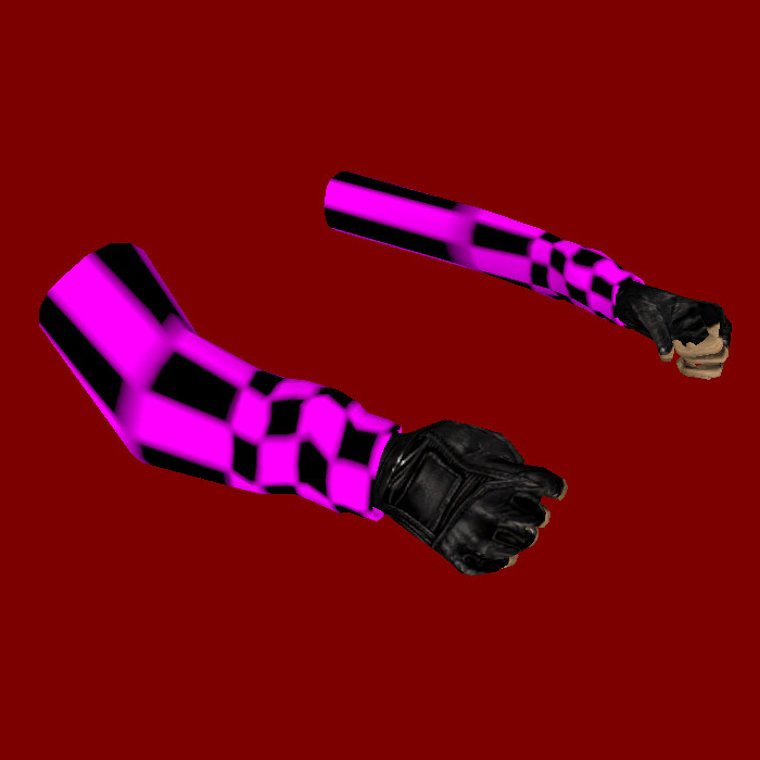 IoH Black fingerless gloves
