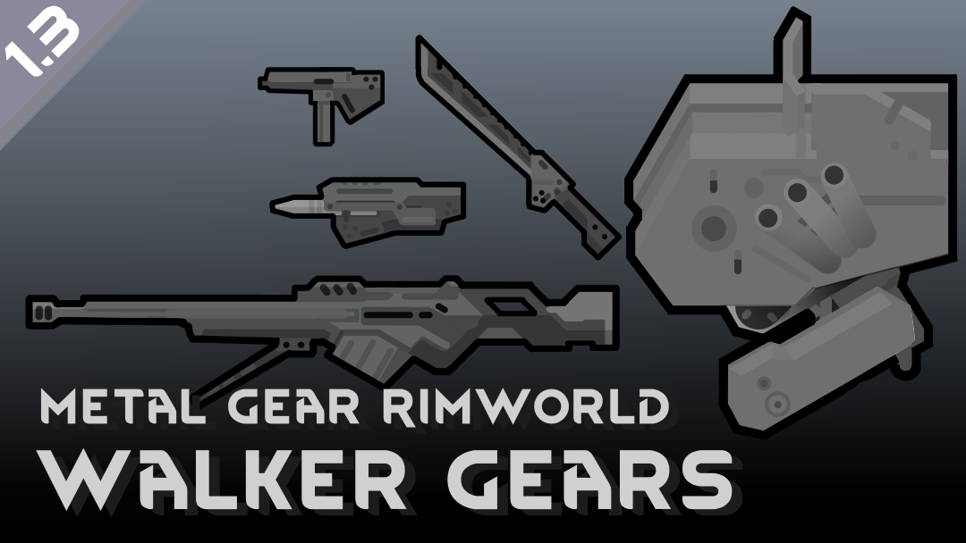 Metal Gear Rimworld - walker gears