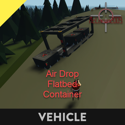 Air Drop Flatbed Container