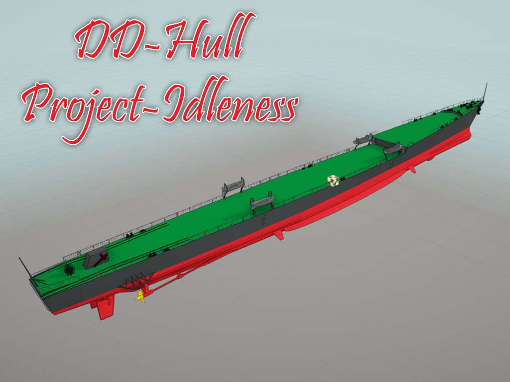 DD-Hull-Project-Idleness-懒惰的驱逐舰舰体