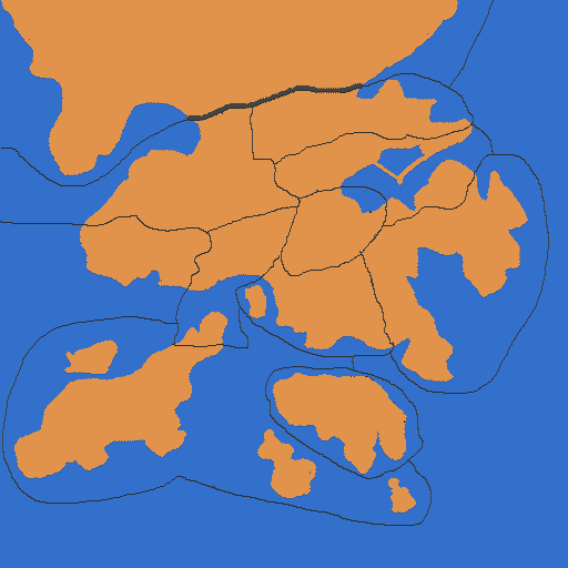 Hong Kong with Districts