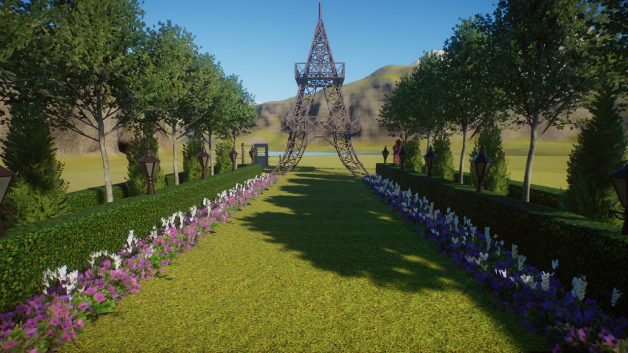 Eiffel Tower Capuchin Habitat