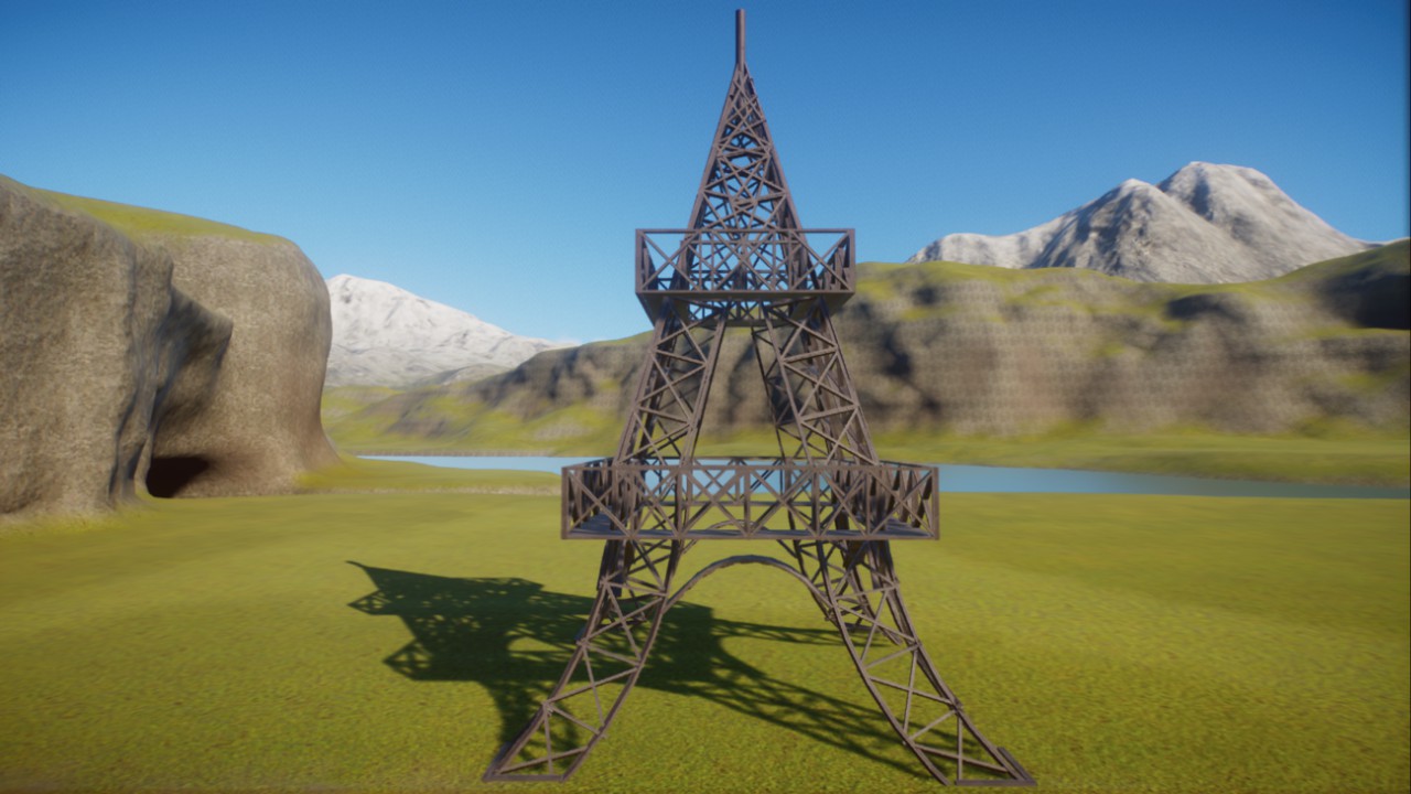 Eiffel Tower Climbing Frame