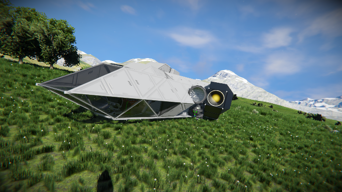 UPSR firefly-class luxury exploration vessel