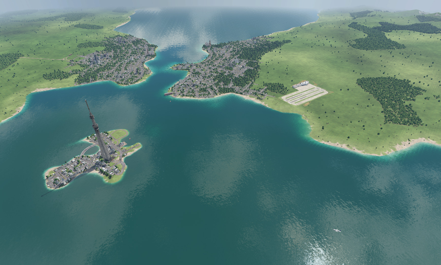 Five cities