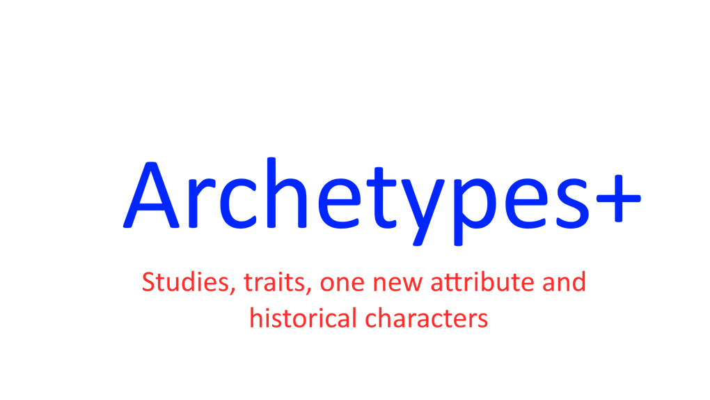 Archetypes+