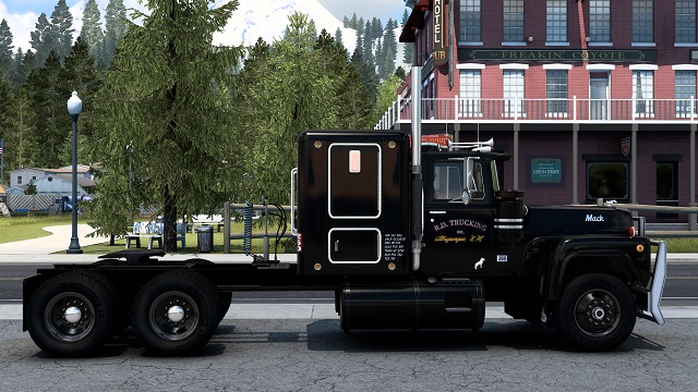 R.D. Trucking skin for the Harven/Dieling Mack R700