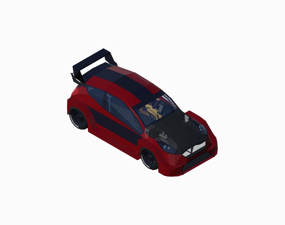 Ford Fiesta Rally Car - Race
