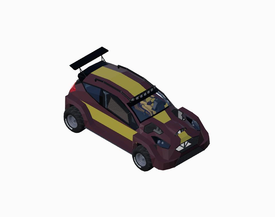 Ford Fiesta Rally Car - Baja